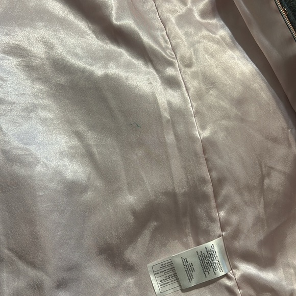 Penelope Mack Black and Pink Polka Dot Puffer Coat 6 - Picture 9 of 9